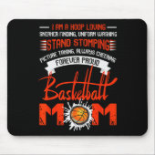 Forever Proud Basketball Mama T Mousepad (Vorne)