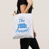 Forever Quote Retro der 1960er Jahre Tasche (Von Nahem)