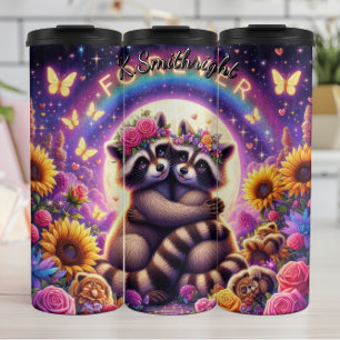 Forever Raccoons Thermosbecher