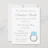 Forever Ring Brautparty Einladung (Rückseite)