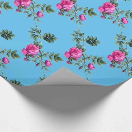 Forever Rosa May 10 Fuß Geschenkpapier (Ecke)