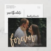 Forever Save the Date Postkarte (Vorne/Hinten)
