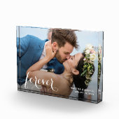 FOREVER Schrift Hochzeit Fotoblock (Rechts)