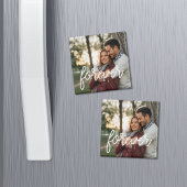 Forever Script Overlay-Foto Magnet