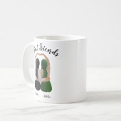 Forever Sisters Personalisiert Hijabi-Geschenk Kaffeetasse (Vorderseite Links)