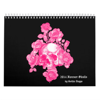 Forever Skulls Goth Fantasy 2014 Kalender
