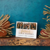 Forever Soul Sisters Foto Collage Freundschaftsges Fotoplatte (Seite)
