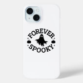 Forever Spooky Ghost & Pumpkin Phone Case (Rückseite)