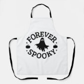 Forever Spooky Halloween Apron Schürze (Vorderseite)