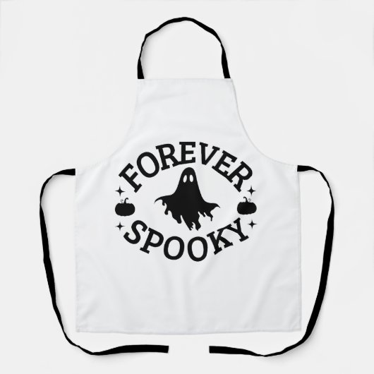 Forever Spooky Halloween Apron Schürze (Vorderseite)