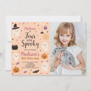 Forever Spooky Kids Boo-Day Einladung zum Geburtst