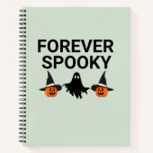 Forever Spooky Notebook Notizblock (Vorderseite)