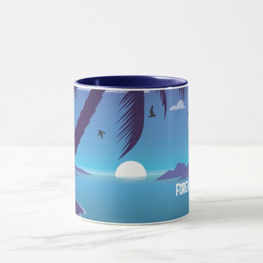 Forever Summer 2025 - jeden Sonnenuntergang genieß Tasse (Zentrum)