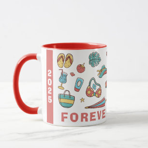 Forever Summer 2025 - jeden Sonnenuntergang genieß Tasse