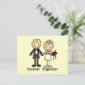 Forever Together T - Shirt and Gifts Postkarte (Stehend Vorderseite)