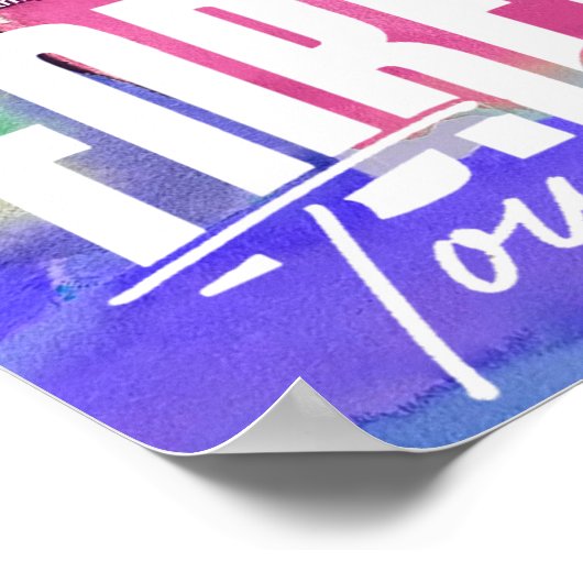 Forever Tour 2022 (Option 2) Poster (Ecke)