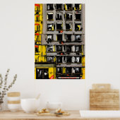 Forever Trapped - Eine gruselige AI Fantasy Art Pr Poster (Küche)