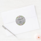 Forever Two Hearts - Eine Liebe Runder Aufkleber (Umschlag)