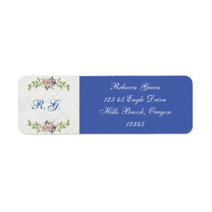 Forever - Two Hearts - One Liebe Address Label