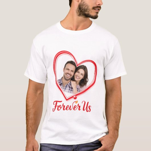 Forever Us – I Love You Forever Valentine Tee (Vorderseite)