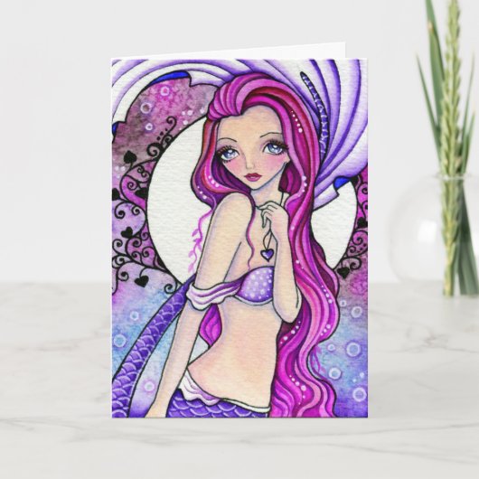 Forever Valentine - blank card Feiertagskarte (Vorderseite)