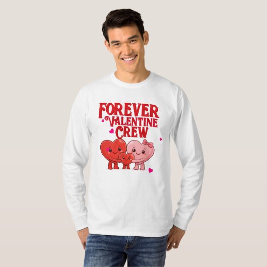 Forever Valentine Crew T-Shirt (Vorne ganz)