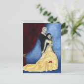 Forever Vampir Paar Postcard Postkarte (Stehend Vorderseite)