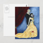 Forever Vampir Paar Postcard Postkarte (Vorne/Hinten)