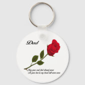 Forever Vater Schlüsselanhänger (Rückseite)