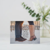 Forever Vows Postkarte (Stehend Vorderseite)