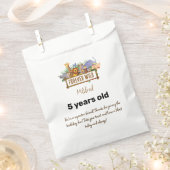Forever Wild Birthday Favor Bag Geschenktütchen (Ausgeschnitten)