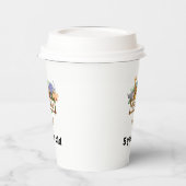 Forever Wild Birthday Paper Cups Pappbecher (Links)