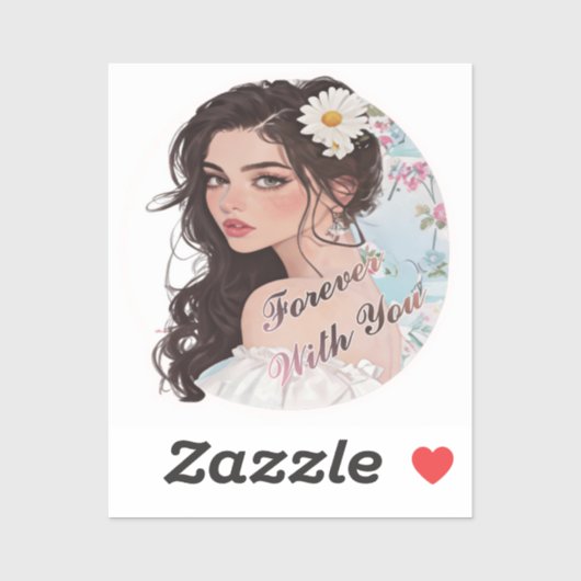 Forever With You Aufkleber (Blatt)