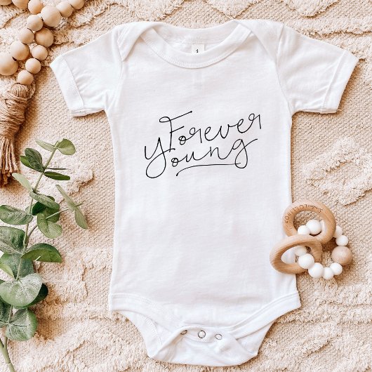 Forever Young Baby Strampler