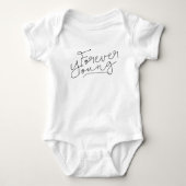 Forever Young Baby Strampler (Vorderseite)