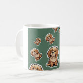 Forever Young: Eine goldene Liebe in der Zeit Kaffeetasse (Vorderseite Links)