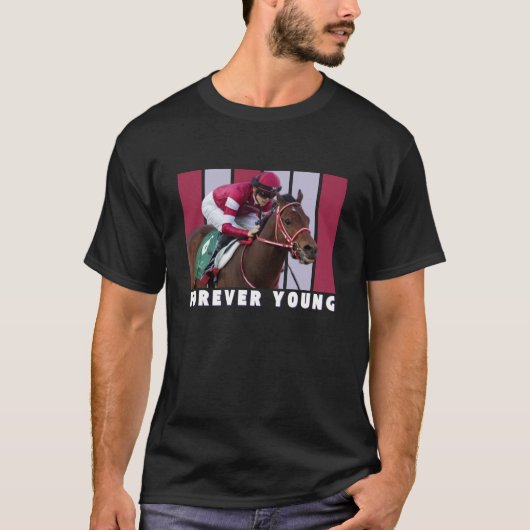 Forever Young Horse Racing Del Mar Santa Ani T-Shirt (Vorderseite)