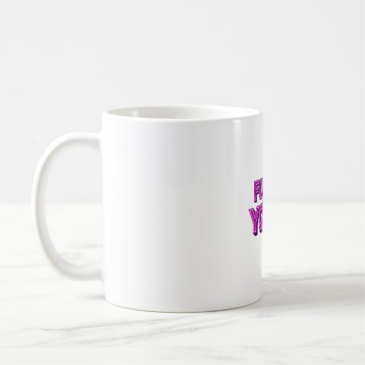 Forever Young Retro Bolt Icon Tasse (Links)