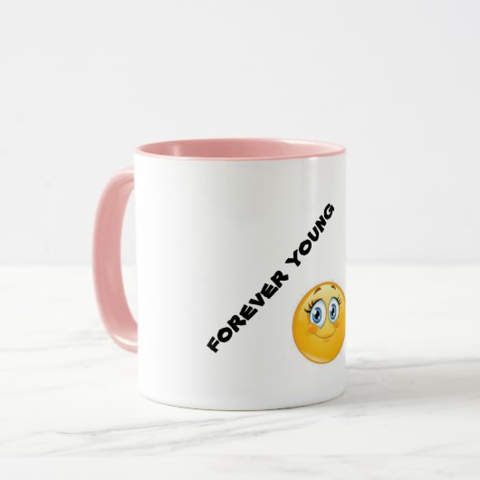 Forever Young Tasse (Vorderseite Links)