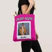 Forever Young Vintag Foto Tasche (Von Nahem)