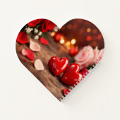 'Forever Your Valentine' Spiral Notebook Notizblock (Rückseite)