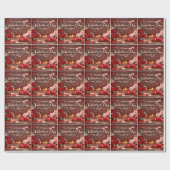 'Forever Your Valentine' Wrapping Paper Geschenkpapier (Flach)
