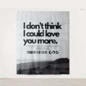 Forever Yours Poster Wandteppich (Vorderseite)