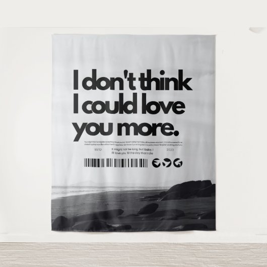 Forever Yours Poster Wandteppich (Vorderseite)