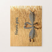 "Forever Yours" Swan Couple bei Sunset Fotografy Puzzle (Vertikal)