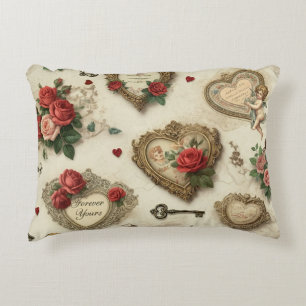 "Forever Yours" Vintages Kissen