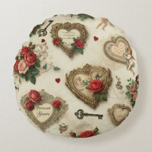 "Forever Yours" Vintages Kissen