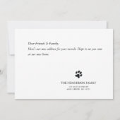 Forever Zuhause Funny New Address Moving Card (Rückseite)