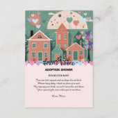 Forever Zuhause Pastel Hearts Adoption Foster Show Begleitkarte (Vorderseite)