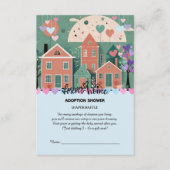 Forever Zuhause Pastel Hearts Adoption Foster Show Begleitkarte (Vorderseite)